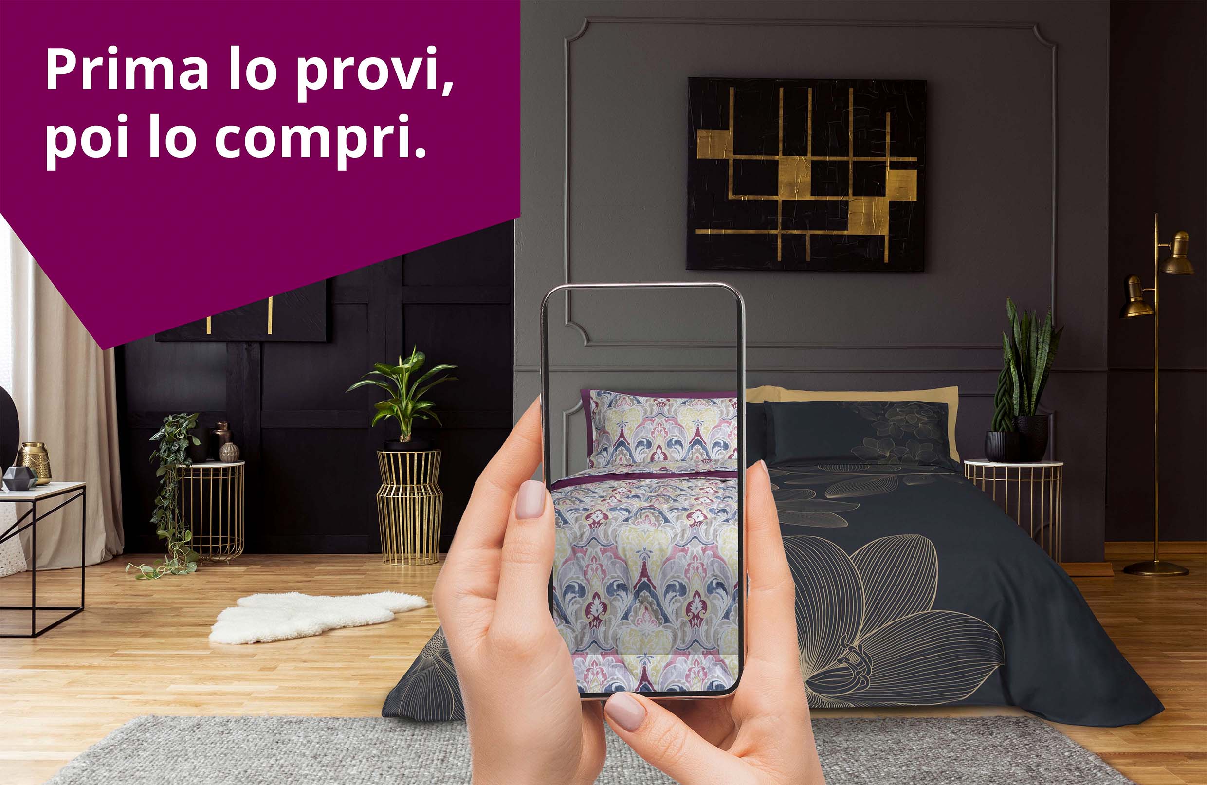Nasce CASAhomewear, l’app gratuita che permette di inquadrare il proprio letto da smartphone per cambiare la biancheria